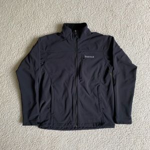 Marmot Men’s Black Soft Shell Jacket Size M